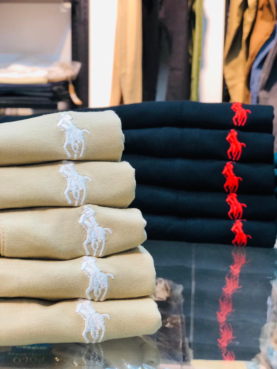 RL Basic Pocket T-shirt with Small Pony