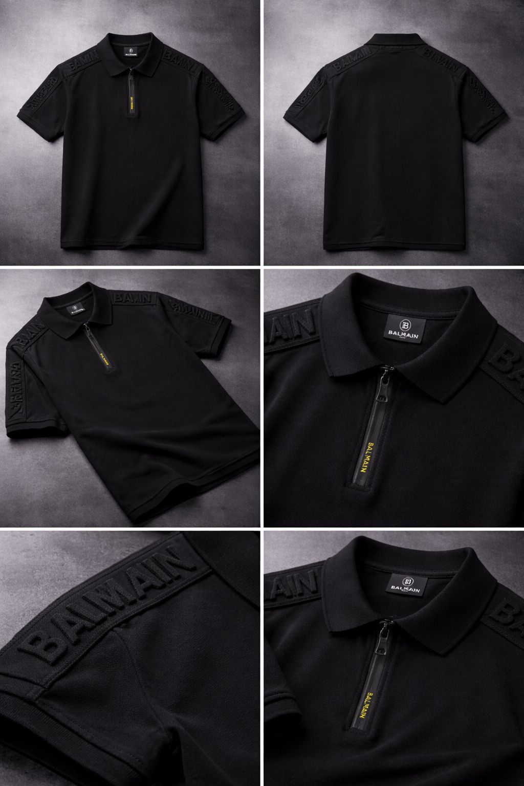 BALMAIN Polo Ambush Zipper Polo