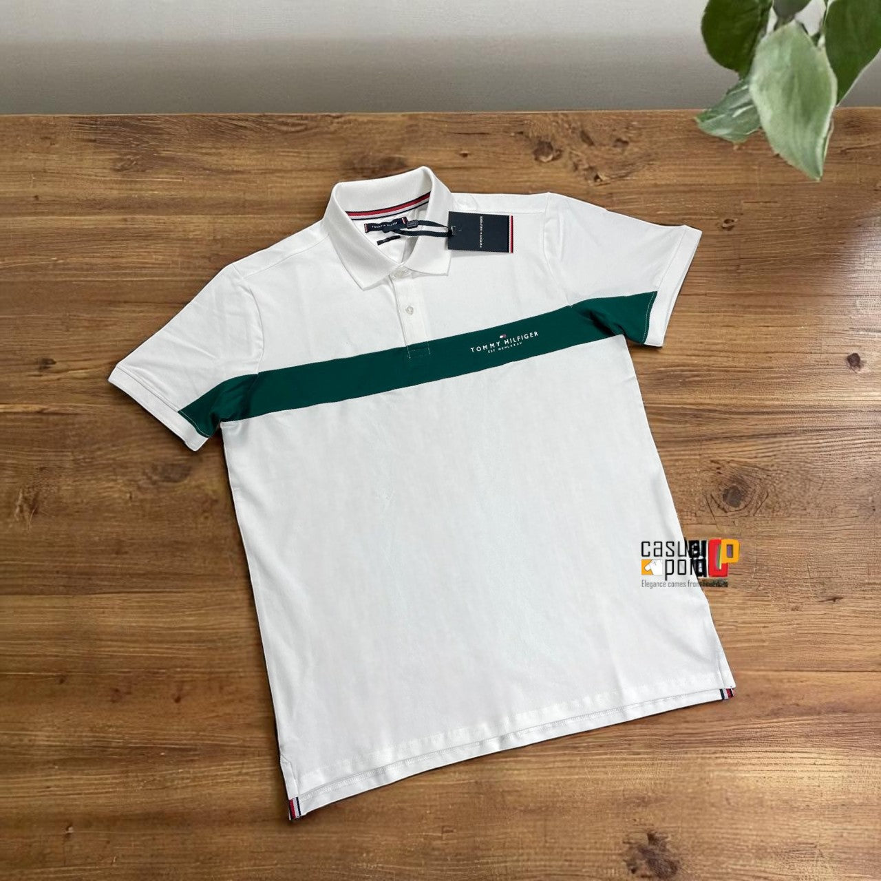 TH Contrast Stripe Polo