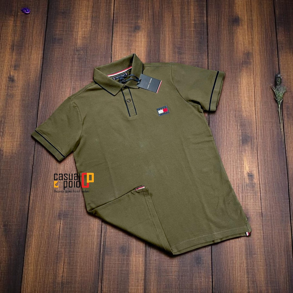 TH Placket Piping Polo