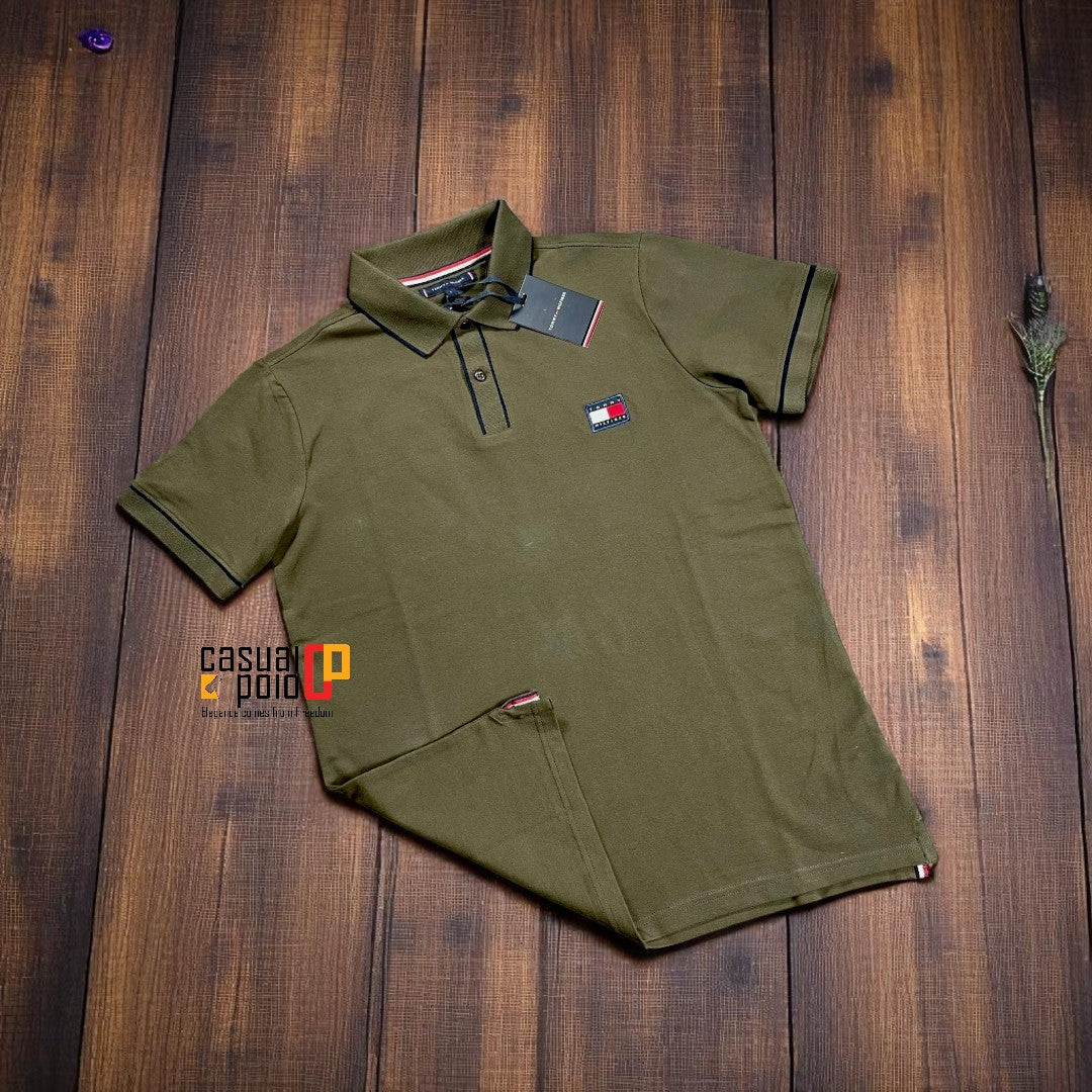 TH Placket Piping Polo