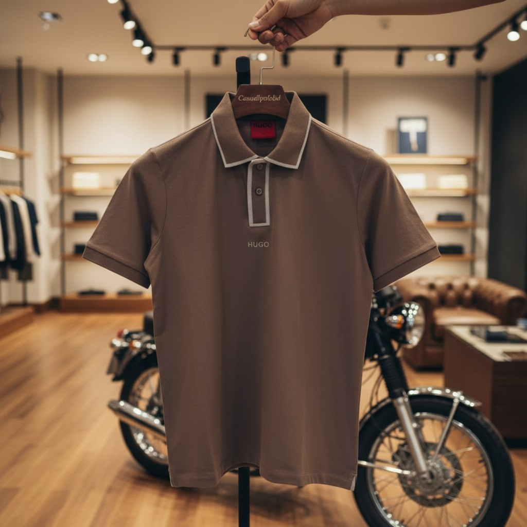 HB Piping Placket Polo