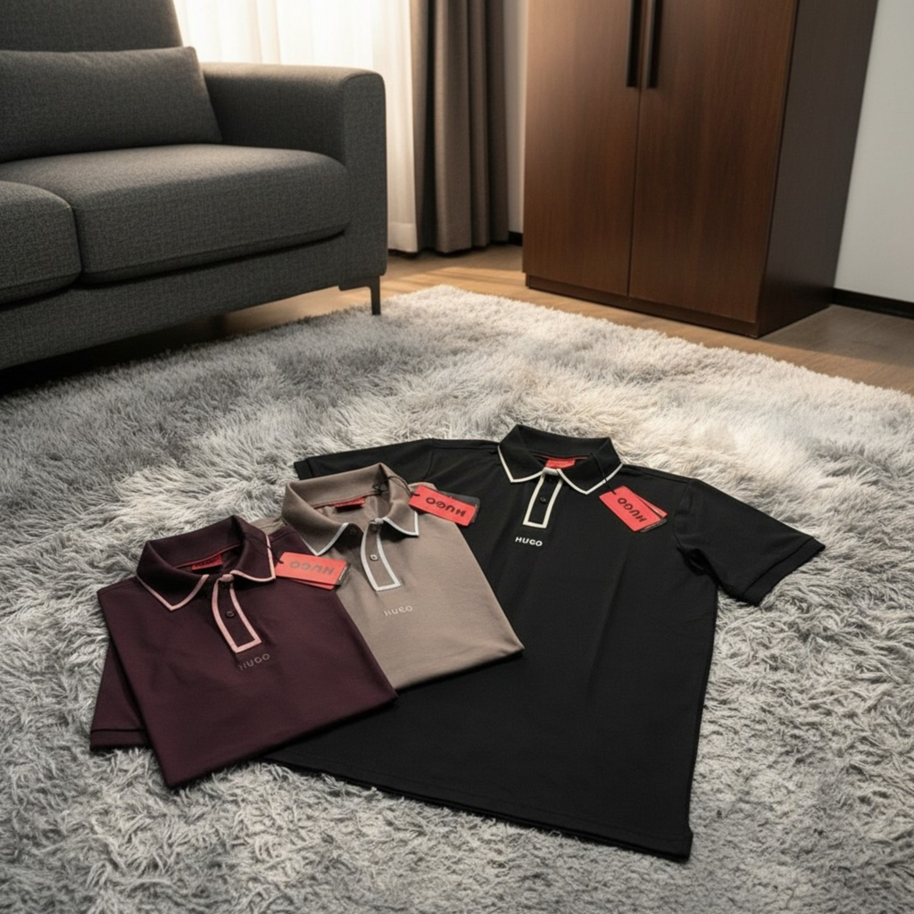 HB Piping Placket Polo