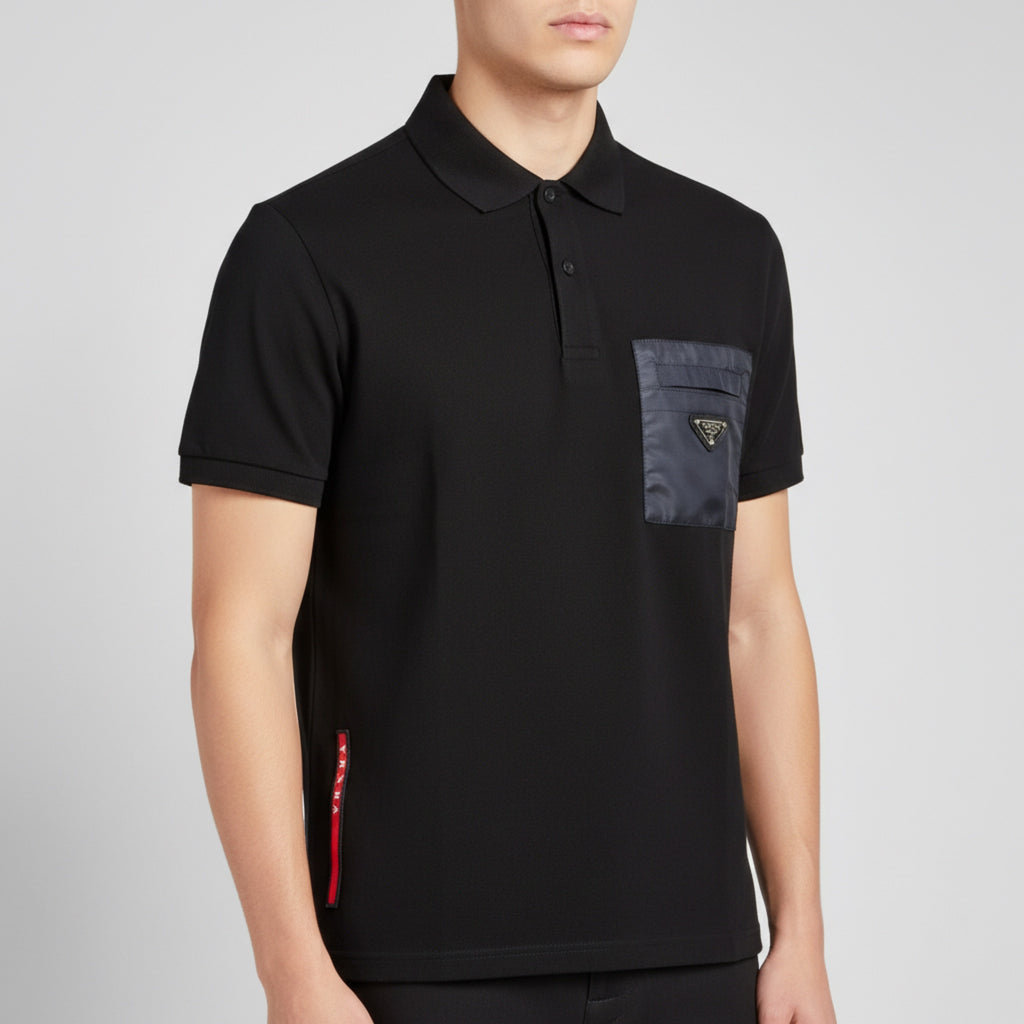 PRADA Pocket POLO Metal Logo