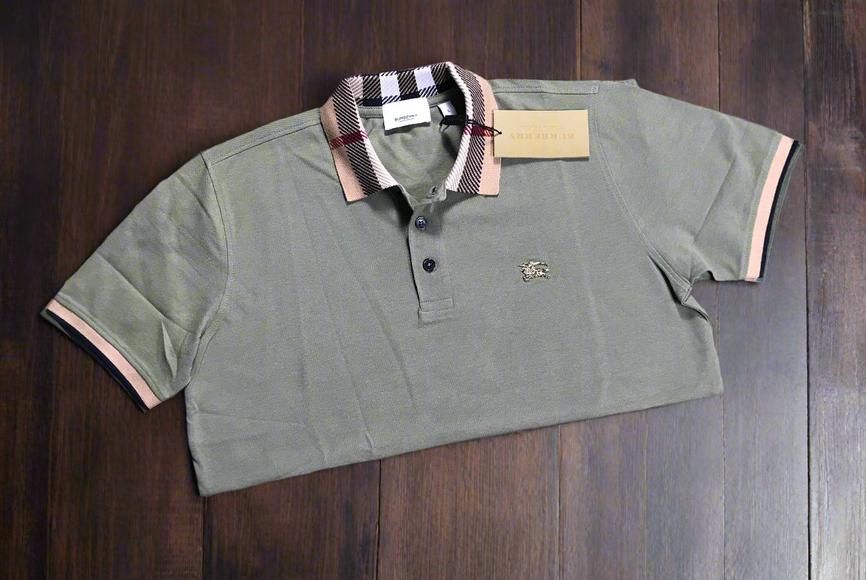 Burberry Olive Polo