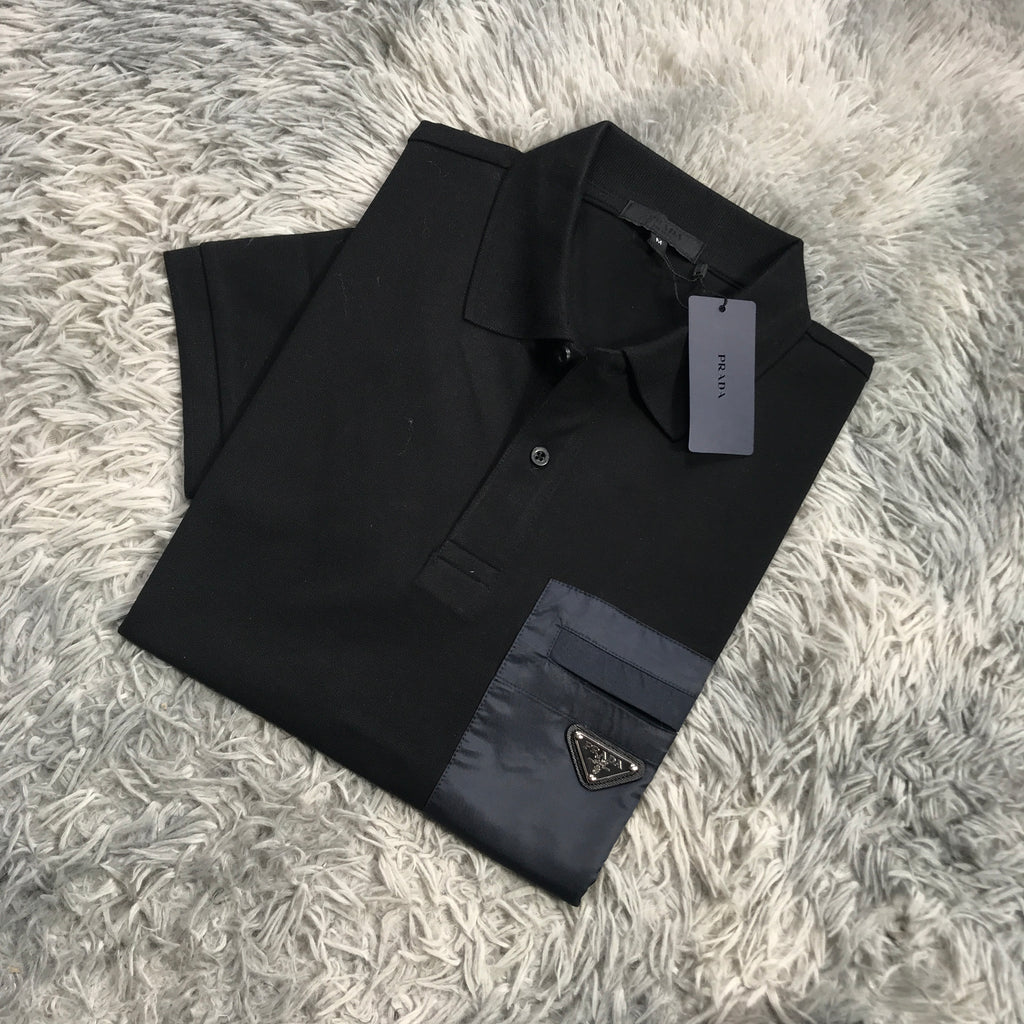 PRADA Pocket POLO Metal Logo