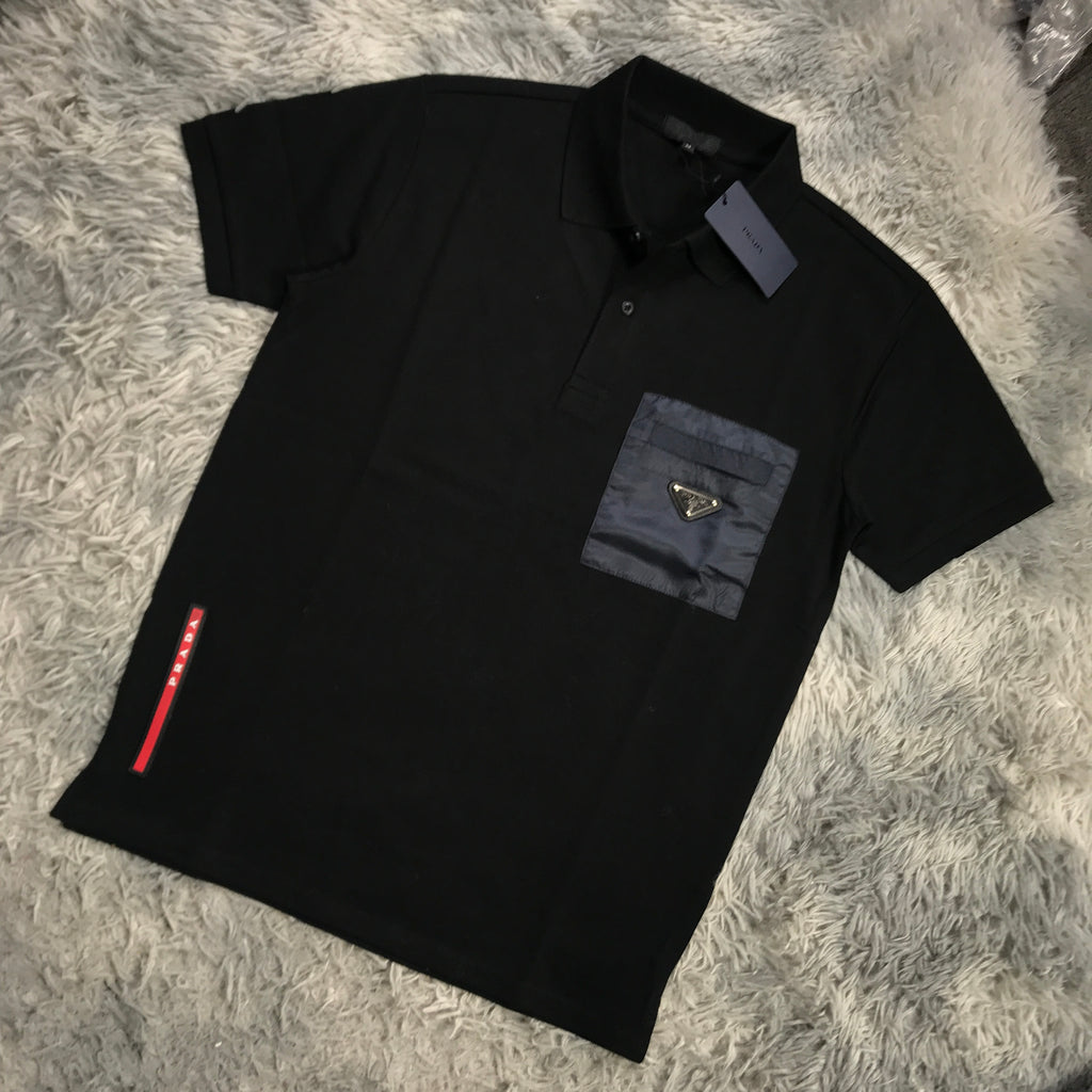 PRADA Pocket POLO Metal Logo
