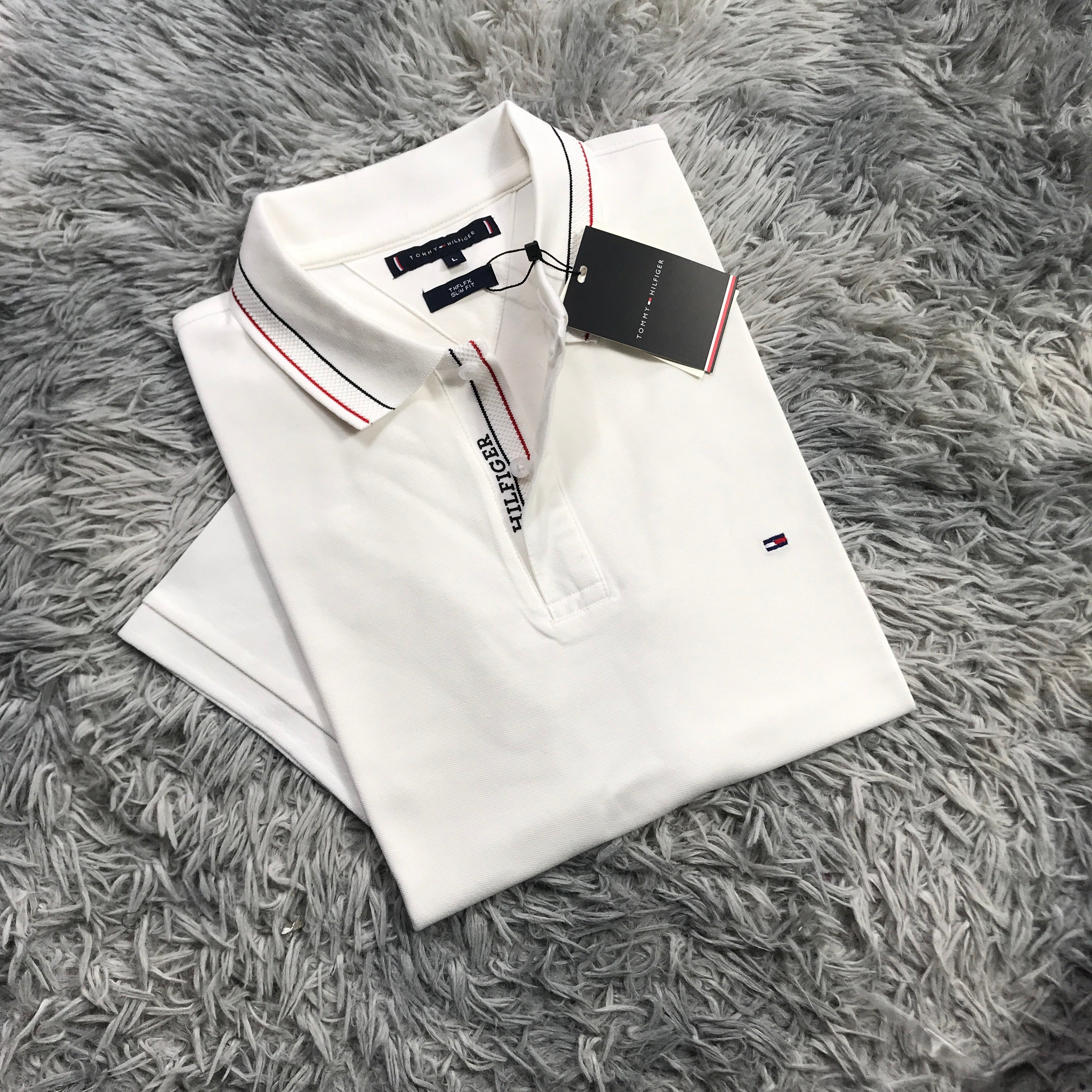 Tommy Hilfiger Jacquard Placket Polo