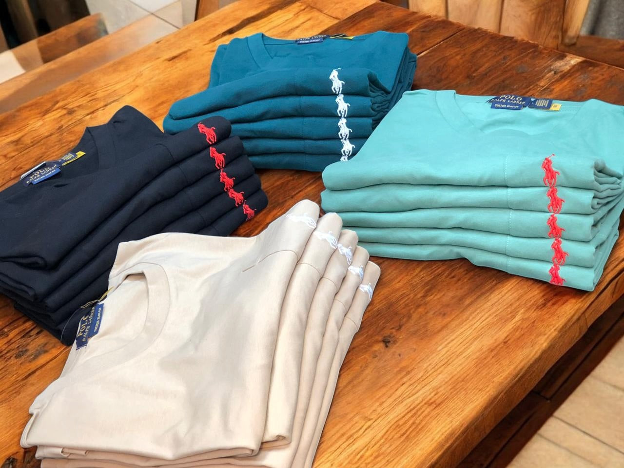 RL Basic Pocket T-shirt with Small Pony