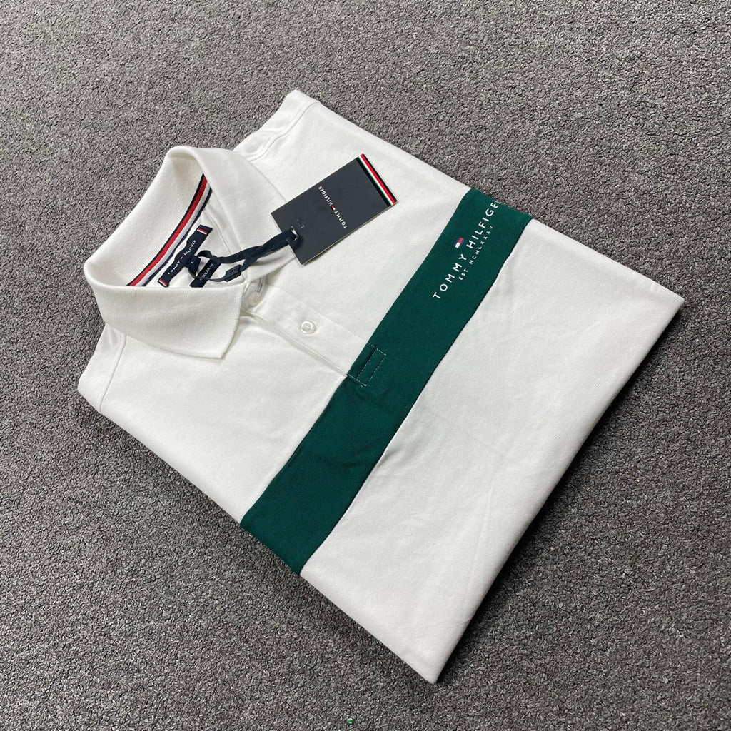 TH Contrast Stripe Polo