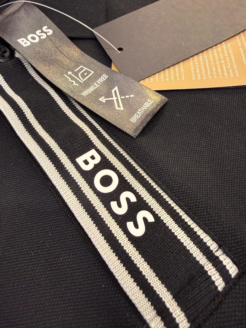 HUGO BOSS Jacquard Placket Polo