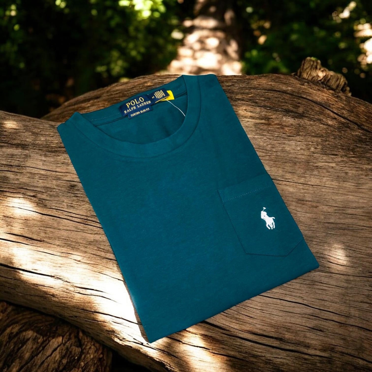 RL Basic Pocket T-shirt with Small Pony