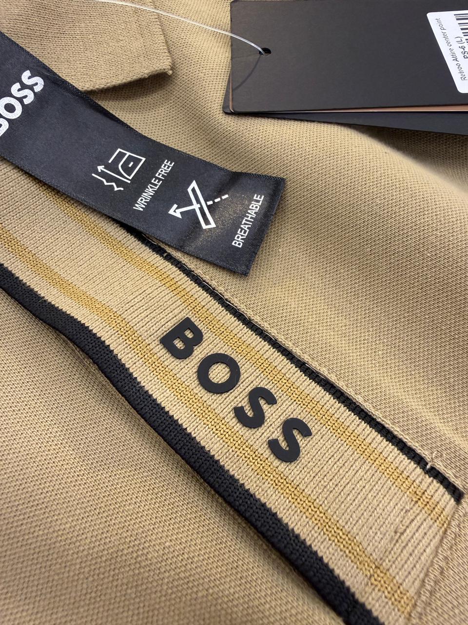 HUGO BOSS Jacquard Placket Polo